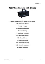 Ibiza Light LSM400LED-BK Manual De Uso