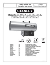Stanley ST-50V-GFA-E Instrucciones De Uso