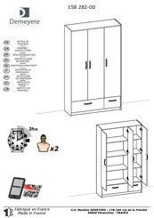 Demeyere 158 282-00 Instrucciones De Montaje