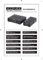 König Electronic KN-HDMIREP25 Manual De Uso