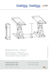 Nussbaum SPRINTER MOBIL 3000 Instrucciones De Servicio