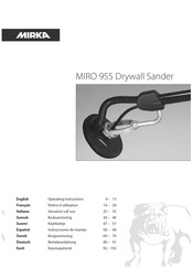 Mirka MIRO 955 Instrucciones De Manejo