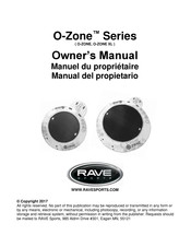 Rave Sports O-Zone XL Manual Del Propietário