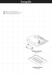 Hansgrohe Raindance Imperial 28417001 Instrucciones De Montaje