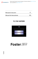 Foster FL F46 VAPORE Manual De Instrucciones