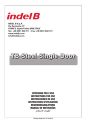 Indel B TB46 STEEL Instrucciones De Uso