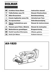 Dolmar AX-1820 Manual De Instrucciones