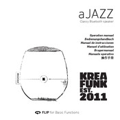 KREAFUNK aJAZZ Manual De Instrucciones