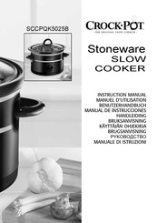 Crock-Pot SCCPQK5025B Manual De Instrucciones