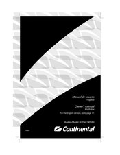 Continental RCF0411XPAB0 Manual De Usuario