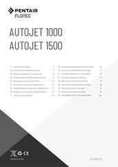 Pentair Flotec AUTOJET 1000 Manual De Uso