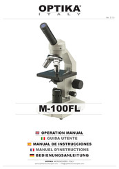 Optika M-100FL Manual De Instrucciones