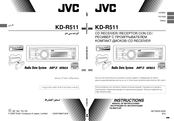 JVC KD-R511 Manual De Instrucciones