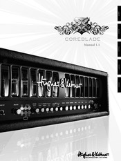 Hughes & Kettner Coreblade Manual De Instrucciones