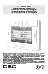 DSC WTK5504 Manual Del Usuario Y Operador