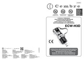 Cembre ECW-H3D Manual De Uso