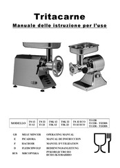 Tritacarne TI 12R Manual De Instrucciones De Uso