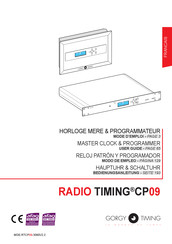 Gorgy Timing RADIO TIMING CP09 Guia Del Usuario