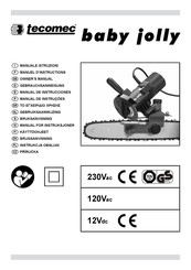 Tecomec Baby Jolly Manual De Instrucciones