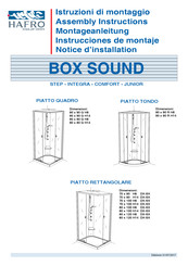 HAFRO BOX SOUND PIATTO QUADRO Instrucciones De Montaje