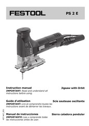 Festool PS 2 E Manual De Instrucciones