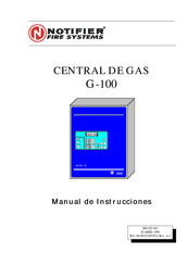 Notifier G-100 Serie Manual De Instrucciones