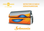 Solmania PROSOLARIS 25000 UP Turbo Manual De Instrucciones