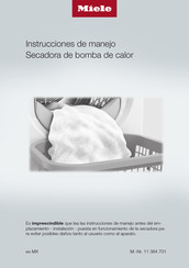 Miele TCR 860 WP Instrucciones De Manejo