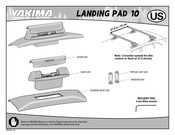 Yakima LANDING PAD 10 Manual De Instrucciones
