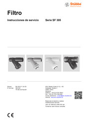 Stübbe SF 305 Serie Instrucciones De Servicio