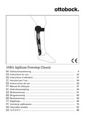 Ottobock 50K4 Agilium Freestep Classic Instrucciones De Uso