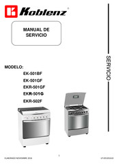 KOBLENZ EK-501BF MANUAL DE SERVICIO Descargar en PDF | ManualsLib