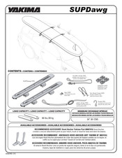 Yakima SUPDawg Manual De Instrucciones