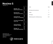 Trilux Neximo S Serie Instrucciones De Montaje
