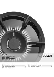 Bosch PCX8 Serie Instrucciones De Uso