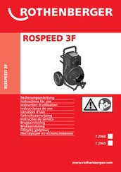 Rothenberger 7.2960 Instrucciones De Uso