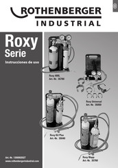 Rothenberger Industrial 35760 Instrucciones De Uso