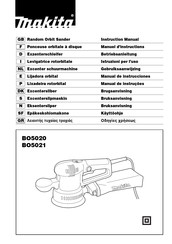 Makita BO5020 Manual De Instrucciones