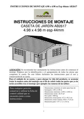 Madeira AB2617 Instrucciones De Montaje