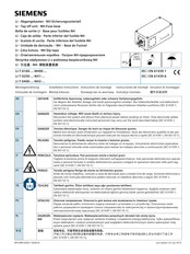 Siemens LI-T-0250--NH1 Serie Instrucciones De Montaje