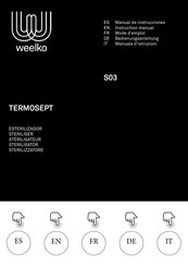 Weelko TERMOSEPT S03 Manual De Instrucciones