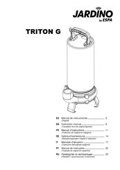 Espa Jardino Triton I Manual De Instrucciones