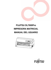 Fujitsu DL7600Pro Manual Del Usuario