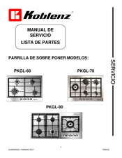 Koblenz PKGL-90 Manual De Servicio