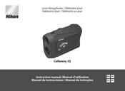Nikon Callaway iQ Manual De Instrucciones