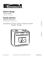 Kenmore 790.45662 Manual De Uso