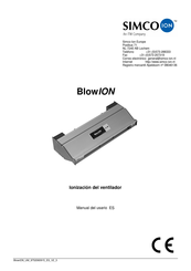 Simco-Ion BlowION Manual Del Usario