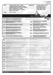 ECS Electronics OP-060-D1 Instrucciones De Montaje