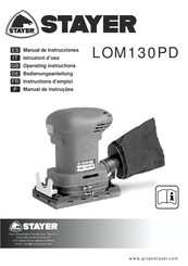 stayer LOM130 PD Manual De Instrucciones