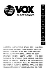 VOX electronics DBL-5003 Manual De Usuario